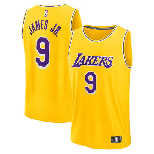 Lebron James Jr Los Angeles Lakers Nike Unisex Swingman Jersey Icon Edition Gold