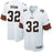 Jim Brown Cleveland Browns White jersey