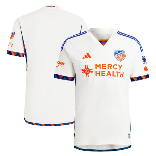 FC Cincinnati adidas 2024 The Canvas Kit Authentic Jersey - White