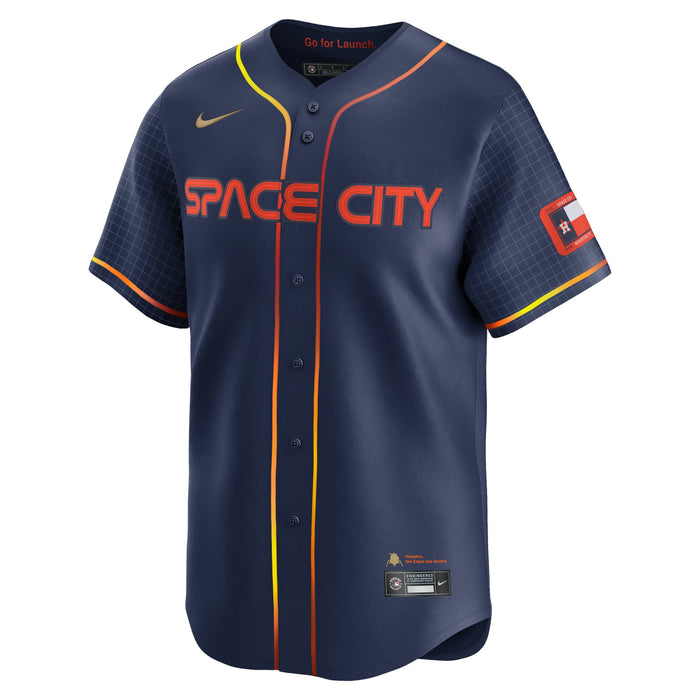 Houston Astros Nike City Connect Limited Jersey - Navy