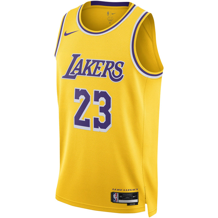 LeBron James Los Angeles Lakers Nike Unisex Swingman Jersey - Icon Edition - Gold