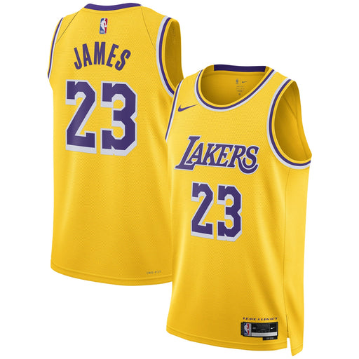 LeBron James Los Angeles Lakers Nike Unisex Swingman Jersey - Icon Edition - Gold